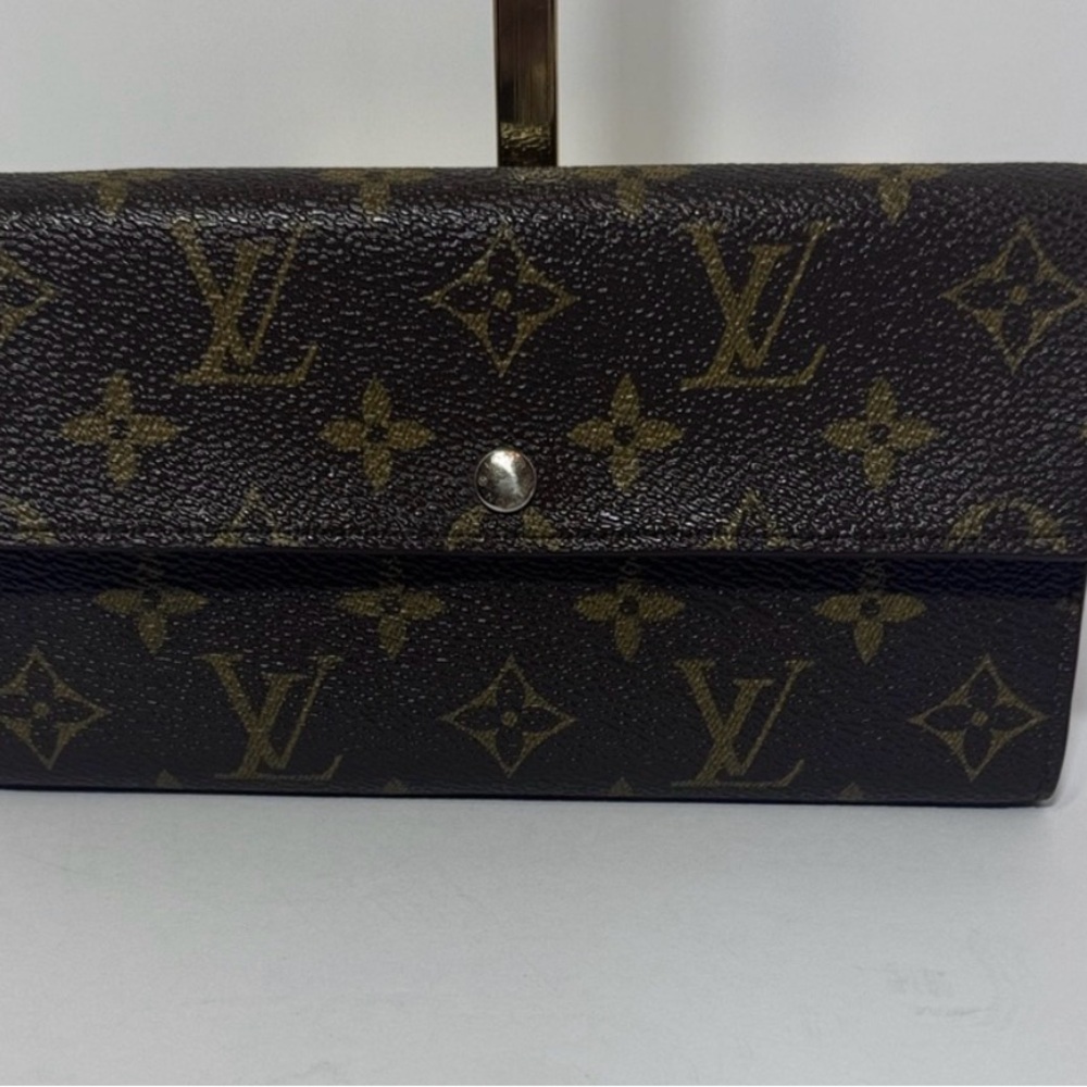 Louis Vuitton Dark Brown Monogram Wallet